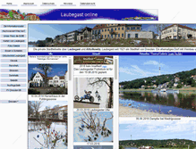 Tablet Screenshot of laubegast-online.de